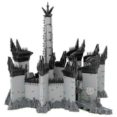 Злая крепость MOC-84124 строительные блоки, 14045шт темный фэнтези модель кирпичи игрушка - Изображение 1 из 4