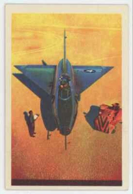 Parkhurst 1958 misiles y satélites Convair XF-92 ala Delta #48 Foto 1 de 2