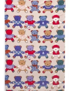 Manta de piedra pómez Vera Bradley Toasty Teddies 50" x 80" nueva - Imagen 1 de 2