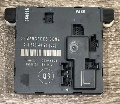🌟Mercedes-Benz E-Class W211 2003-2009 OEM Rear Left Door Control Module - Image 1 of 4