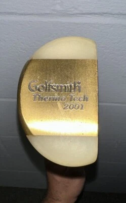 GolfSmith Thermo Tech 2001 Gold Putter Graphite Shaft RH Rare - Image 1 of 4