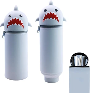 1 Pezzi Kawaii Astuccio Scuola per Legami Penna 2 in 1 in Morbido Silicone, 18.5 - Foto 1 di 6