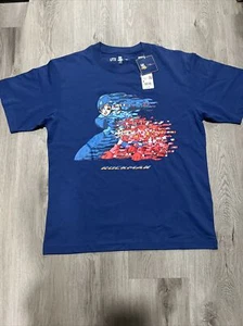 Uniqlo x Capcom 40th Anniversary Rockman Medium Tshirt - Picture 1 of 3