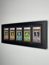 PSA Card Display Wall Frame: 5 Grid, Pokemon/sports for Graded Trading Cards