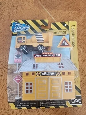 Turbo Wheels Construction Cement Truck 5 Pcs Play Set - Image 1 of 2