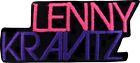 Patch - Lenny Kravitz rose violet logo jupe années 1990 brodée fer à coudre #9355
