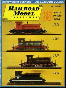 Railroad Model Craftsman Magazine July 1974 35 years on the road - Picture 1 of 2