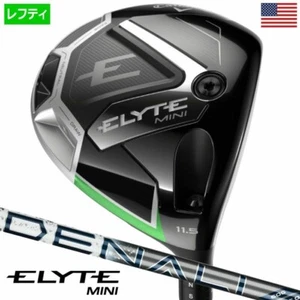 【Lefty】Callaway Elyte Mini Driver DENALI CHARCOAL 2025 USA Model - Picture 1 of 5