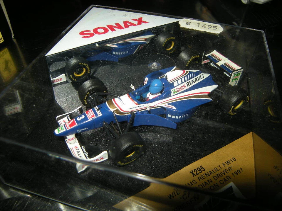 1:43 Onyx Formel 1 Williams Renault FW18 "Canadian Driver" Presentation Car OVP - Bild 1 von 1