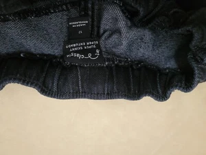 Art Class Super Stretch Super Skinny Fit Jeans-Adj. Waist-Black-Boy's Size 12 - Picture 1 of 5