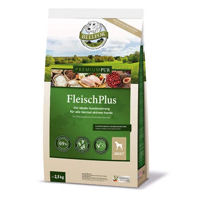 (5,60 EUR/kg) Bellfor Hundefutter Trocken Getreidefrei 2,5kg - 7,5kg Huhn Omeg - Bild 1 von 4