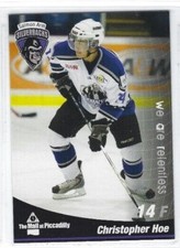 2008-09 Salmon Arm Silverbacks (BCHL) Christopher Hoe