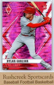2021 Panini Chronicles #1 Dylan Carlson RC Rookie Phoenix Pink Pulsar - Picture 1 of 2