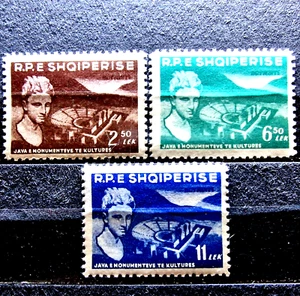 Albania 1959 Olympics Stamps MNH - Full Issue - Mi €5.00 - Picture 1 of 5