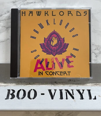 Hawklords - Alive In Concert space rock cd album Ex / Ex condition  - Image 1 of 2