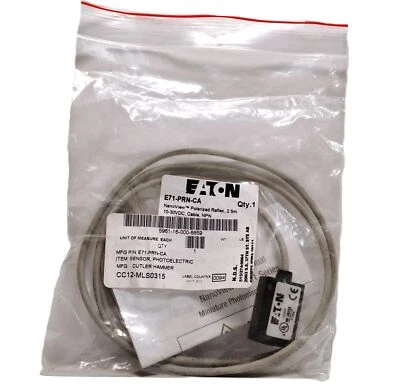 Eaton E71-PRN-CA 10-30 V DC Photoelectric Sensor - Image 1 of 4