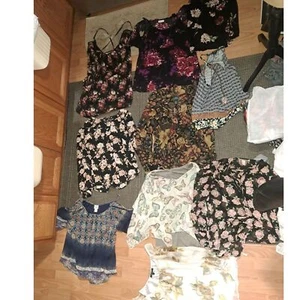 Lot #223 includes 10 gorgeous Size Medium Bundle of Blouses Tops Shirts - Picture 1 of 14