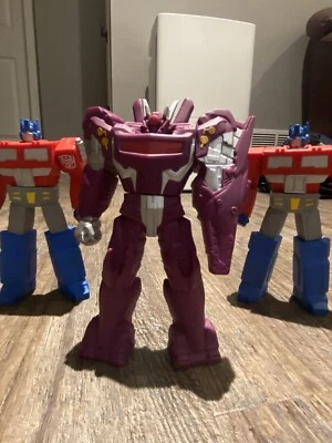 Transformers: (2)Optimus Prime, & (1)Shockwave 6" Figure, Walmart Exclusives!! - Image 1 of 4
