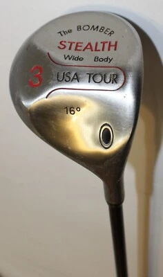 Stealth The Bomber Wide Body USA Tour  3 Wood  16° RH POP System Flexxx Graphite - Image 1 of 4