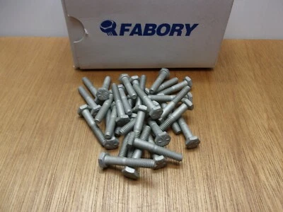 FABORY (Qty.25) 1/4-20 x 1-1/2" Grade 8 Armor Coat Hex Head Cap Screw Bolts 1/4"