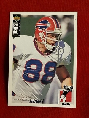 Pete Metzelaars TE Buffalo Bills Upper Deck 1994 #211 - Image 1 of 2