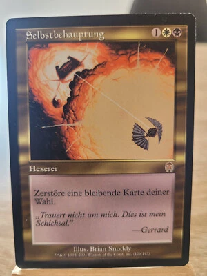 1x Vindicate - German - FBB - EDH - Vintage - Modern #2331 - Image 1 of 2