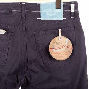 NWT JACOB COHEN J688 Dark blue US:34 EU:50 Fit 32 / 48 Tailored Fit Jeans Denim - Picture 1 of 7