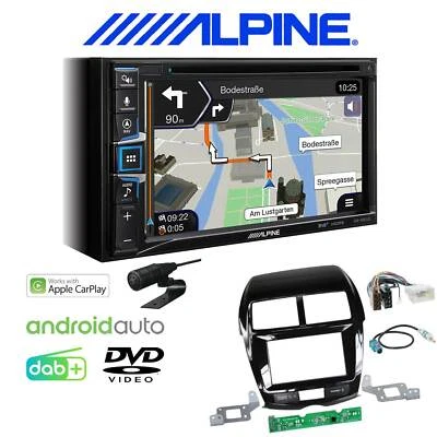 Alpine Autoradio Apple CarPlay Android DAB für Citroen C4 Aircross Typ B piano - Bild 1 von 4