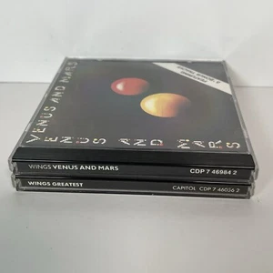 Paul McCartney Wings cd lot of 2 Venus & Mars Greatest Hits - Picture 1 of 5