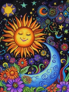 Diamond Painting Kit DIY 5D Full Drill Rhinestone Art for Adults Kids Home Decor - Picture 1 of 7