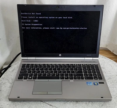 HP ELITEBOOK 8570P B5P98UT-ABA Laptop Core I5-3320M 4GB 480GB SEE NOTES - Image 1 of 4
