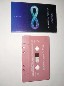 COLDPLAY MUSIC OF THE SPHERES ORINAL PINK CASSETTE NEW - Picture 1 of 1