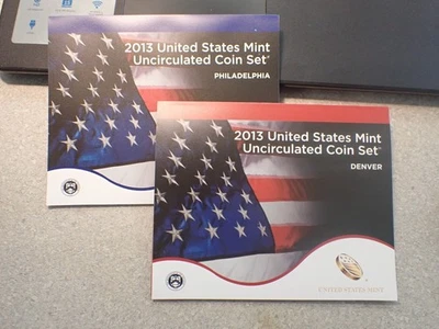 2013 U.S. Uncirculated Mint Set Philadelphia & Denver 28 Pcs Original Packaging - Image 1 of 2