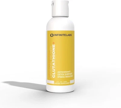 Infinite Labs Glutatión Liposomal + Suplemento Líquido Complejo Glutatión 4oz Foto 1 de 4