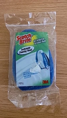 Scotch Brite без царапин душ скруббер пополнить синий снят с производства новый - Изображение 1 из 4