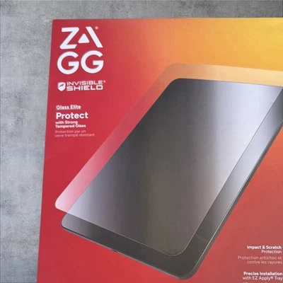 ZAGG InvisibleShield Glass Tempered Glass Screen Protector  iPad Pro2024 (Small) - Image 1 of 3