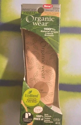 Physician’s Formula Organic Wear Tinted Moisturizer in LIGHT BRONZER 2254 SEALED - Image 1 of 3