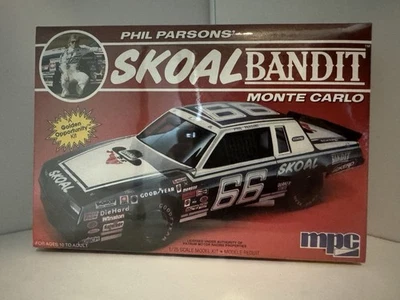 MPC PHIL PARSONS 66 SKOAL BANDIT MONTE CARLO CAR MODEL SEALED BOXED 1:24 6368 - Image 1 of 4