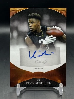 2022 Sage Kevin Austin Jr. Autograph #ASP-KA - Image 1 of 2