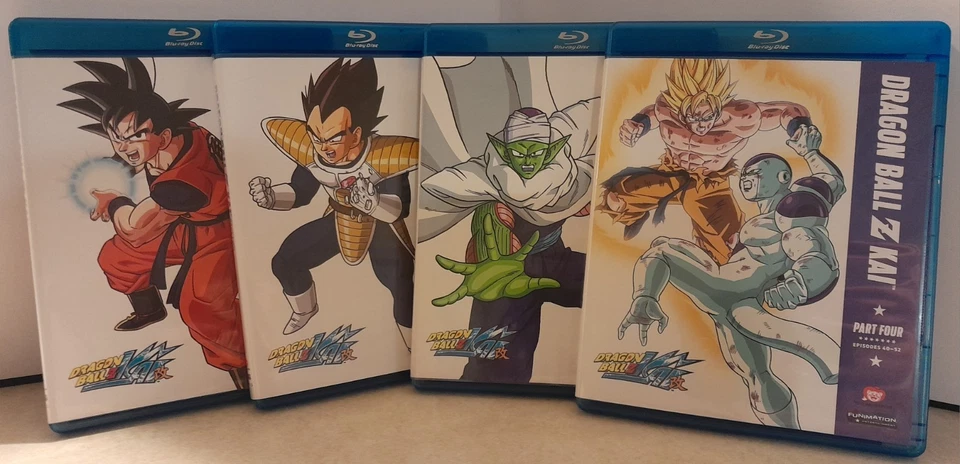 Dragon Ball Z Kai Part 1 - 4 Blu-Rays Complete Yamamoto Score Set DBZ Foto 1 de 1