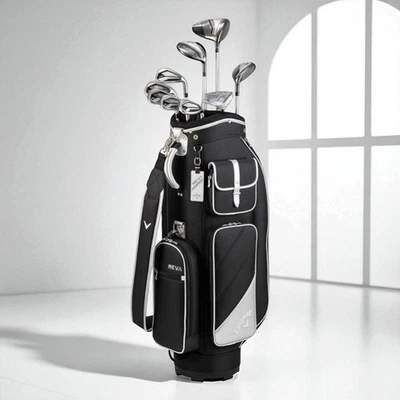 Callaway REVA 2024 Women’s Golf Club Set 9pc w/Bag Right Hand Japan Ver. Black - Image 1 of 4