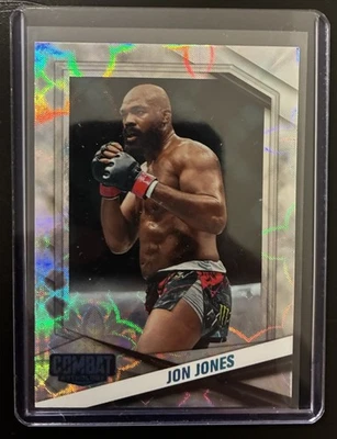 JON JONES - 2025 Panini Combat Anthology Case Hit Galactic SSP - Image 1 of 2