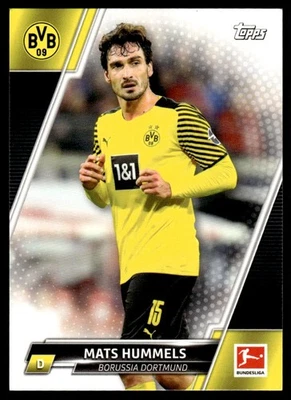 2021 Topps Bundesliga #60 Mats Hummels Borussia Dortmund - Image 1 of 2