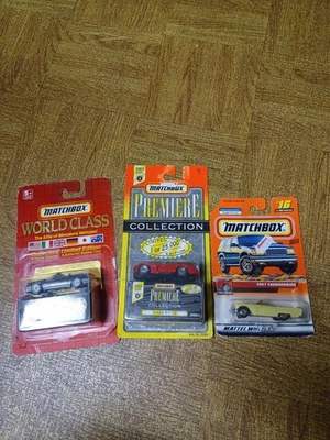 Matchbox PREMIER COLLECTION WORLD CLASS CARS VIPER MERCEDES THUNDERBIRD '55 CARS - Image 1 of 4