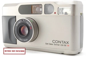 ¡¡Leer!! [COMO NUEVO] Contax T2 Titan 35 mm Point & Shoot Film Camera de... - Imagen 1 de 24