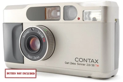 ¡¡Leer!! [COMO NUEVO] Contax T2 Titan 35 mm Point & Shoot Film Camera de... - Imagen 1 de 4