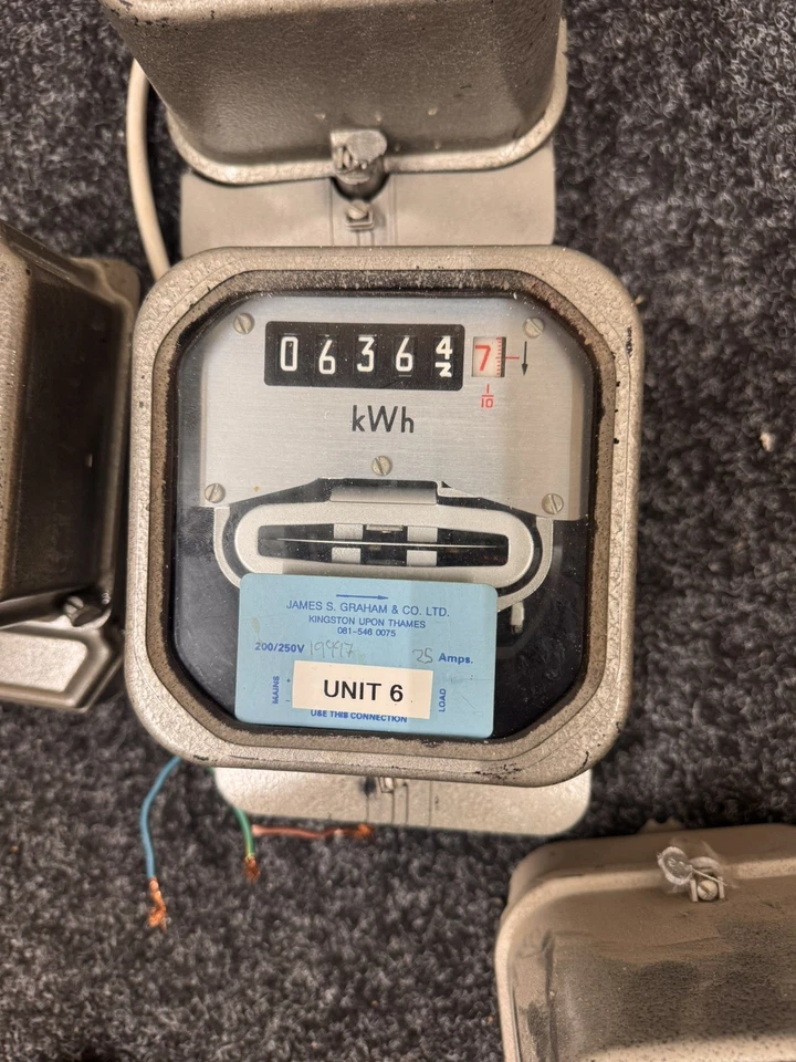 Sangamo Western Electricity Meter. Meter Vintage Untested Was Working Before. - Image 1 of 1