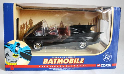 RARE 1960'S BATMOBILE 1:24 METAL DIE CAST VEHICLE CORGI DC COMICS NEW SEALED ! - Image 1 of 4
