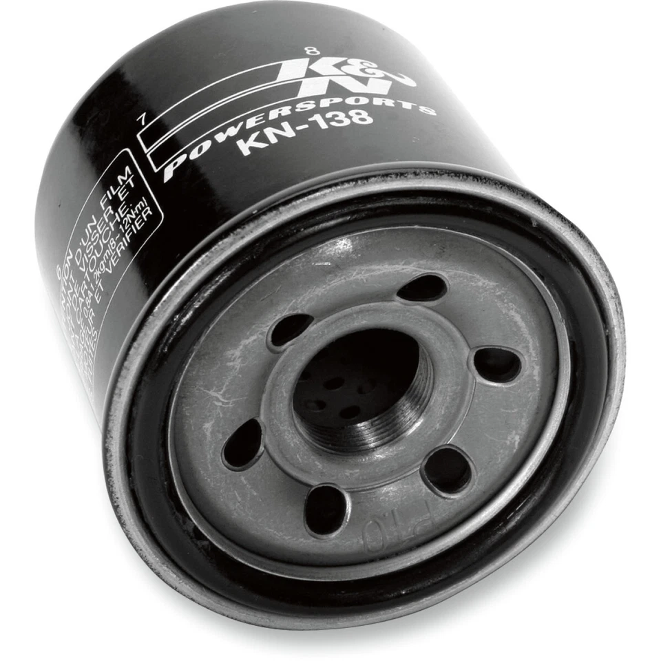 K&N Black Spin-On Oil Filter (KN-138) - Image 1 of 1