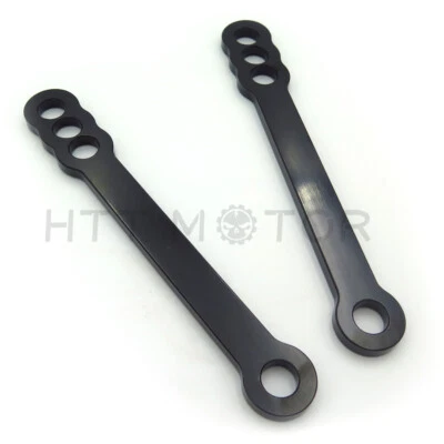 Lowering Links For 1999-2012 Suzuki GSX-R GSXR 1300 Hayabusa GSX1300R Black - Image 1 of 4